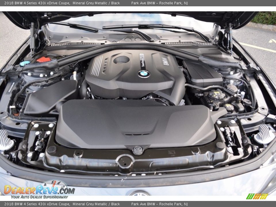2018 BMW 4 Series 430i xDrive Coupe Mineral Grey Metallic / Black Photo #30