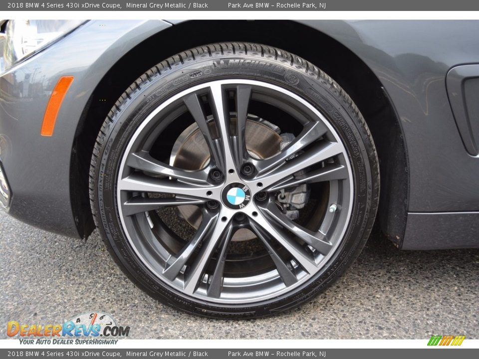 2018 BMW 4 Series 430i xDrive Coupe Mineral Grey Metallic / Black Photo #32