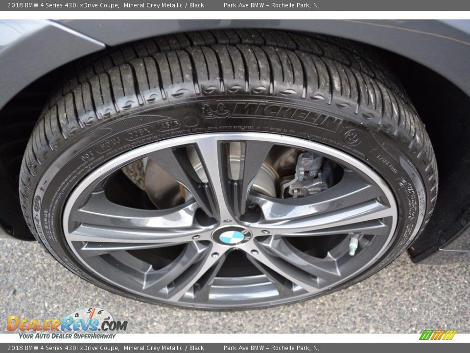2018 BMW 4 Series 430i xDrive Coupe Mineral Grey Metallic / Black Photo #33