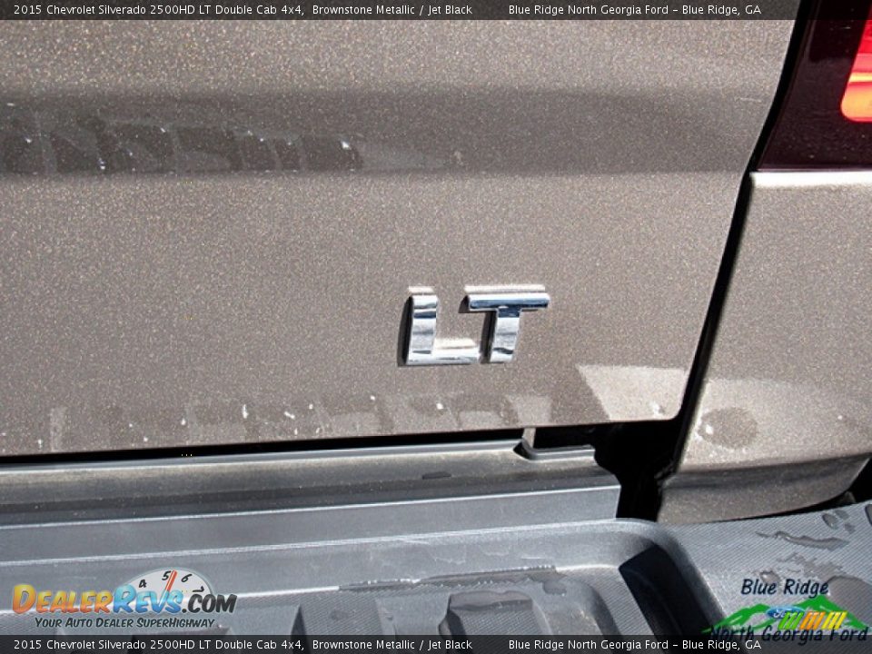 2015 Chevrolet Silverado 2500HD LT Double Cab 4x4 Brownstone Metallic / Jet Black Photo #18