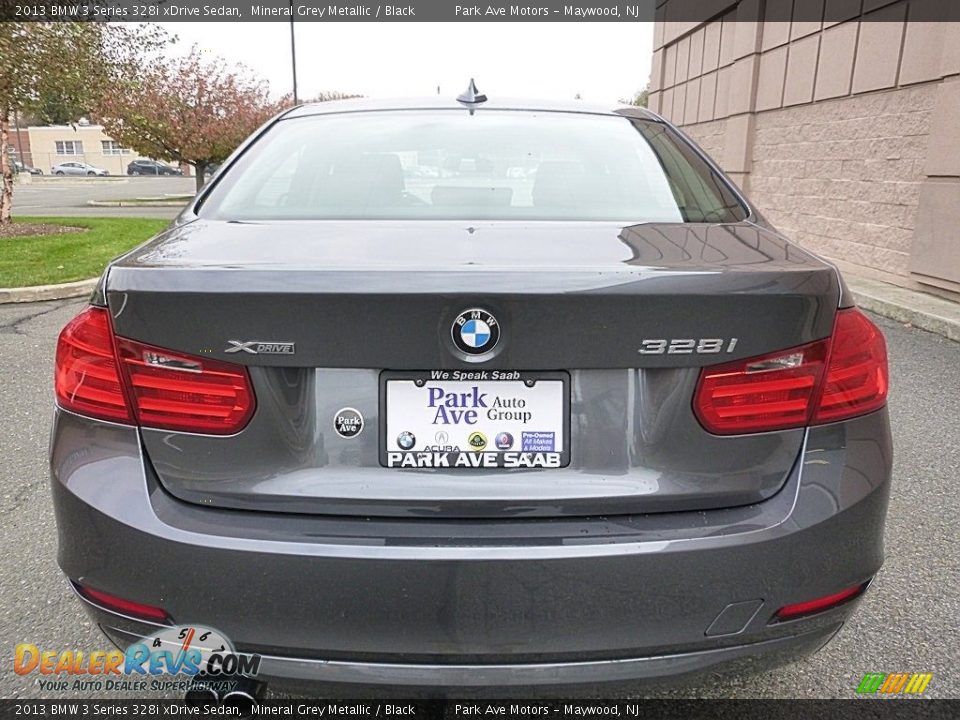 2013 BMW 3 Series 328i xDrive Sedan Mineral Grey Metallic / Black Photo #4
