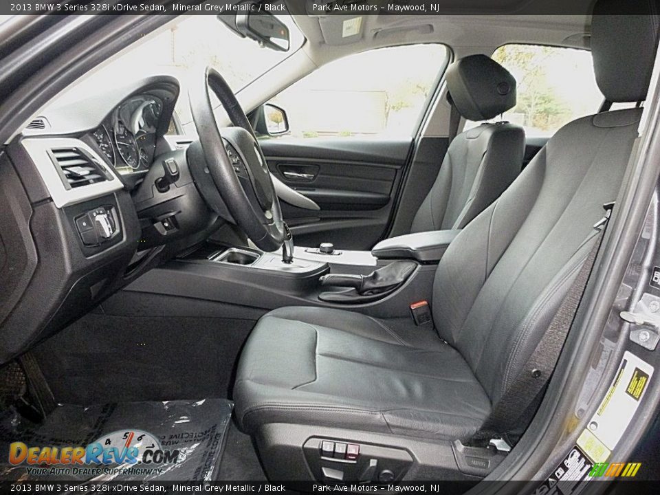 2013 BMW 3 Series 328i xDrive Sedan Mineral Grey Metallic / Black Photo #13