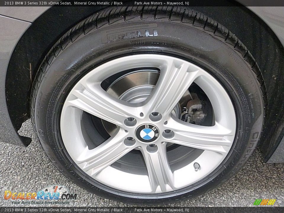 2013 BMW 3 Series 328i xDrive Sedan Mineral Grey Metallic / Black Photo #34