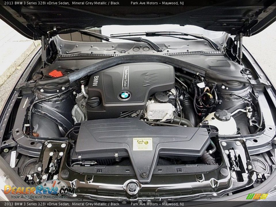 2013 BMW 3 Series 328i xDrive Sedan Mineral Grey Metallic / Black Photo #35