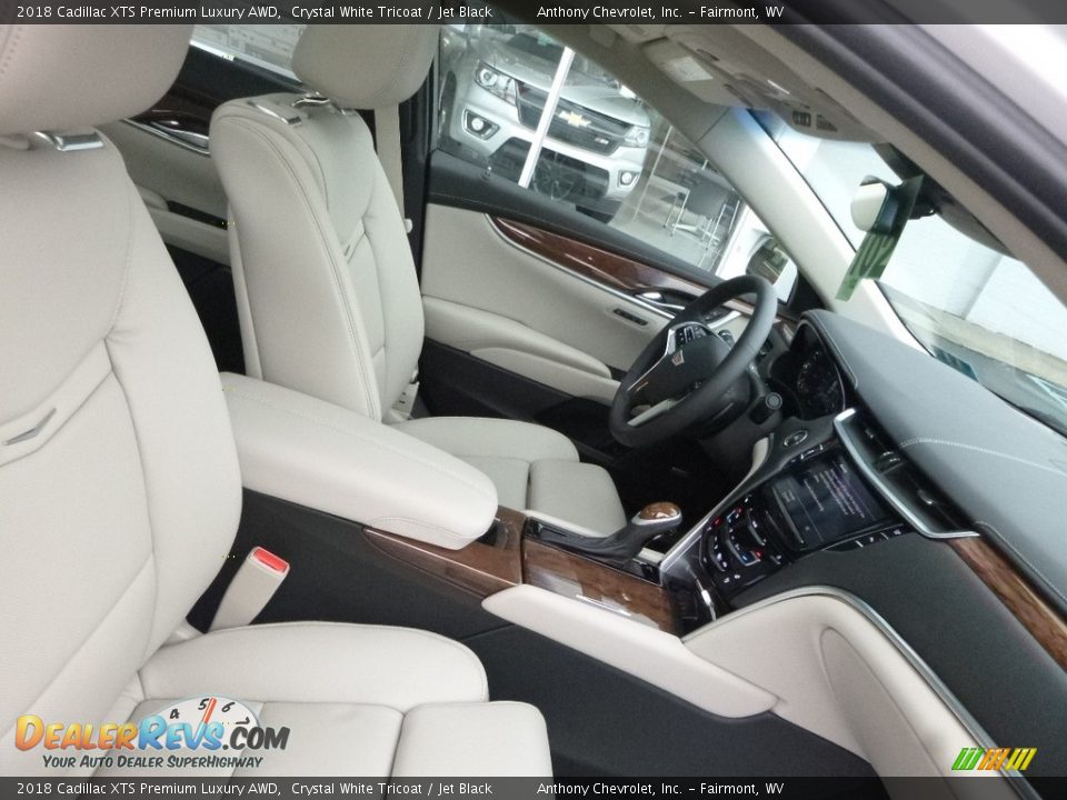 Jet Black Interior - 2018 Cadillac XTS Premium Luxury AWD Photo #9