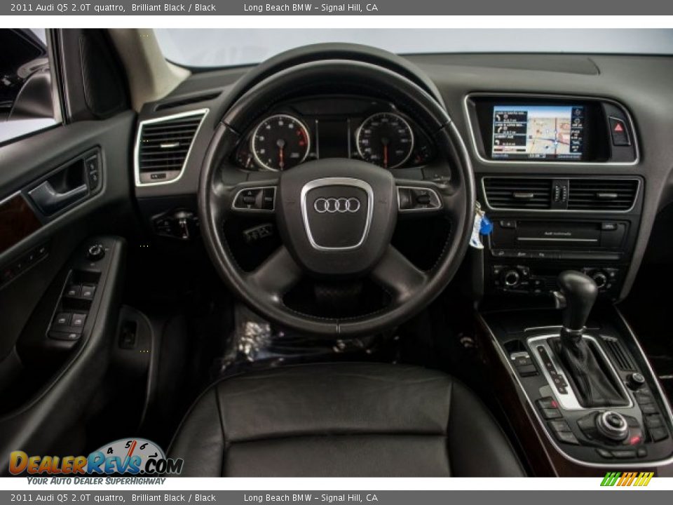 2011 Audi Q5 2.0T quattro Brilliant Black / Black Photo #4