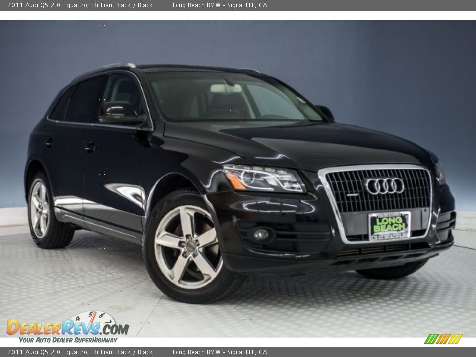 2011 Audi Q5 2.0T quattro Brilliant Black / Black Photo #12