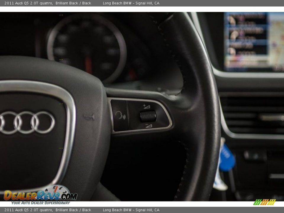 2011 Audi Q5 2.0T quattro Brilliant Black / Black Photo #14