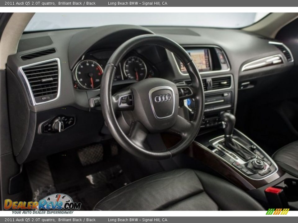 2011 Audi Q5 2.0T quattro Brilliant Black / Black Photo #15