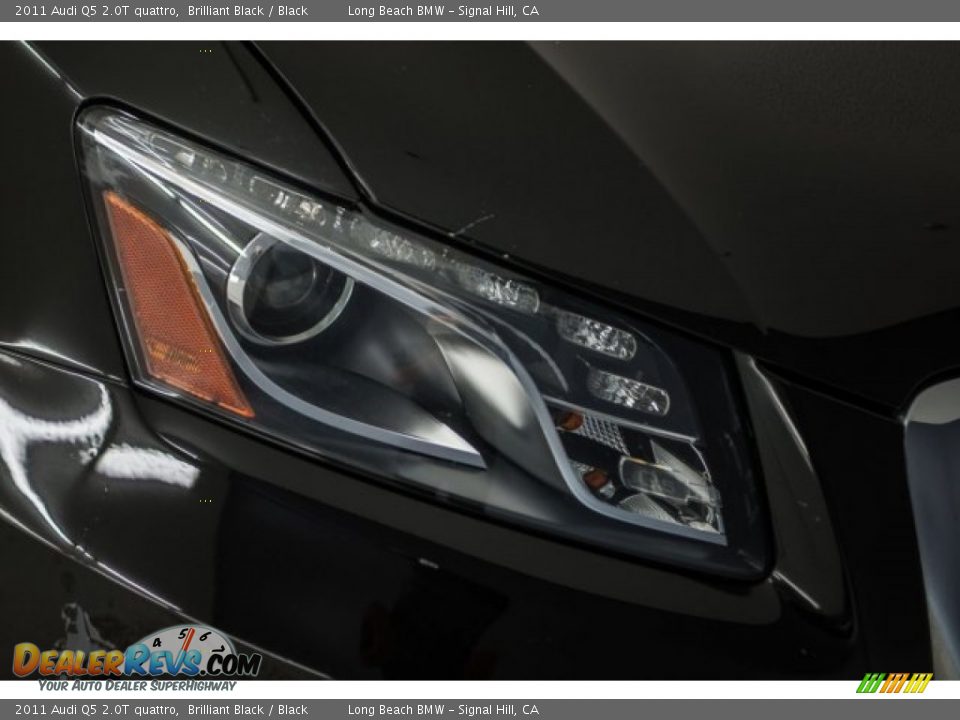 2011 Audi Q5 2.0T quattro Brilliant Black / Black Photo #25