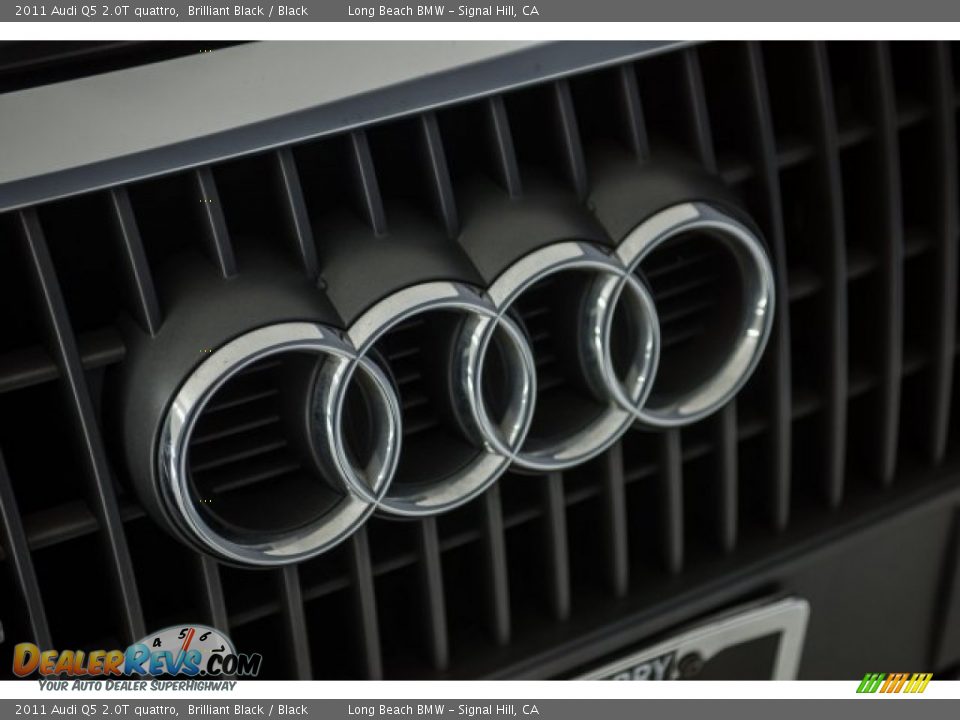 2011 Audi Q5 2.0T quattro Brilliant Black / Black Photo #26