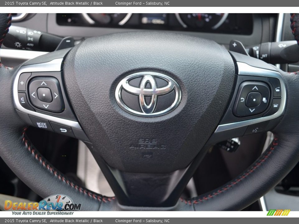 2015 Toyota Camry SE Attitude Black Metallic / Black Photo #21