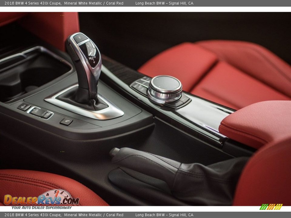 2018 BMW 4 Series 430i Coupe Mineral White Metallic / Coral Red Photo #7