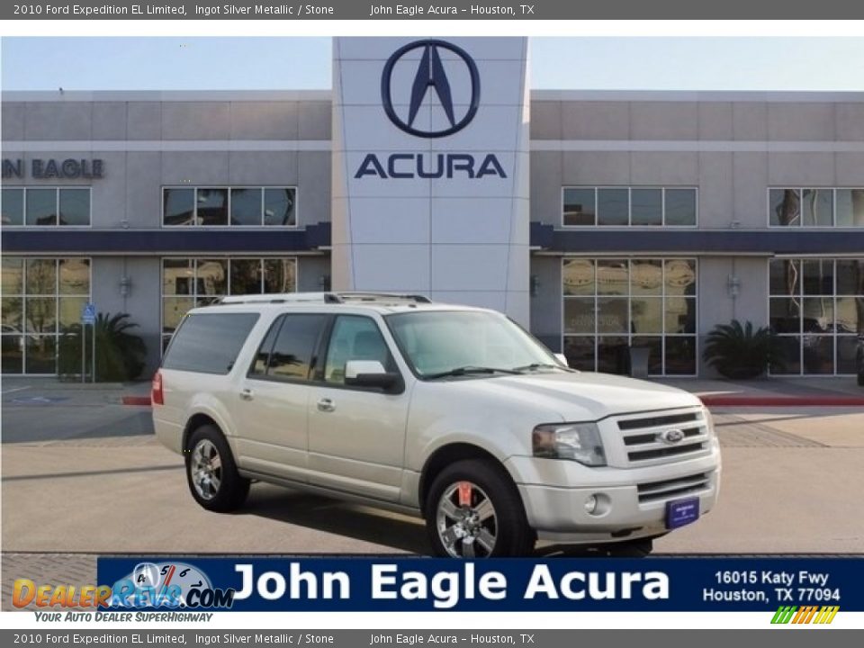 2010 Ford Expedition EL Limited Ingot Silver Metallic / Stone Photo #1