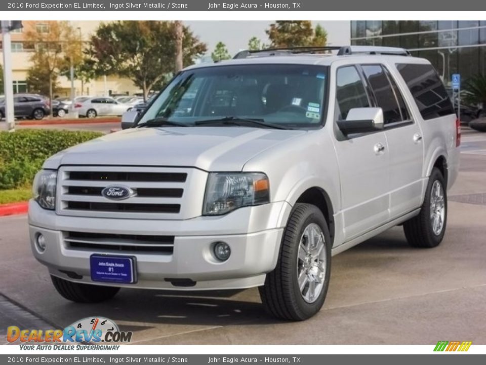 2010 Ford Expedition EL Limited Ingot Silver Metallic / Stone Photo #3