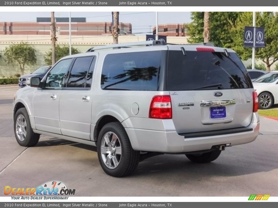 2010 Ford Expedition EL Limited Ingot Silver Metallic / Stone Photo #5