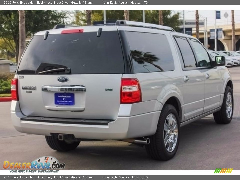 2010 Ford Expedition EL Limited Ingot Silver Metallic / Stone Photo #7