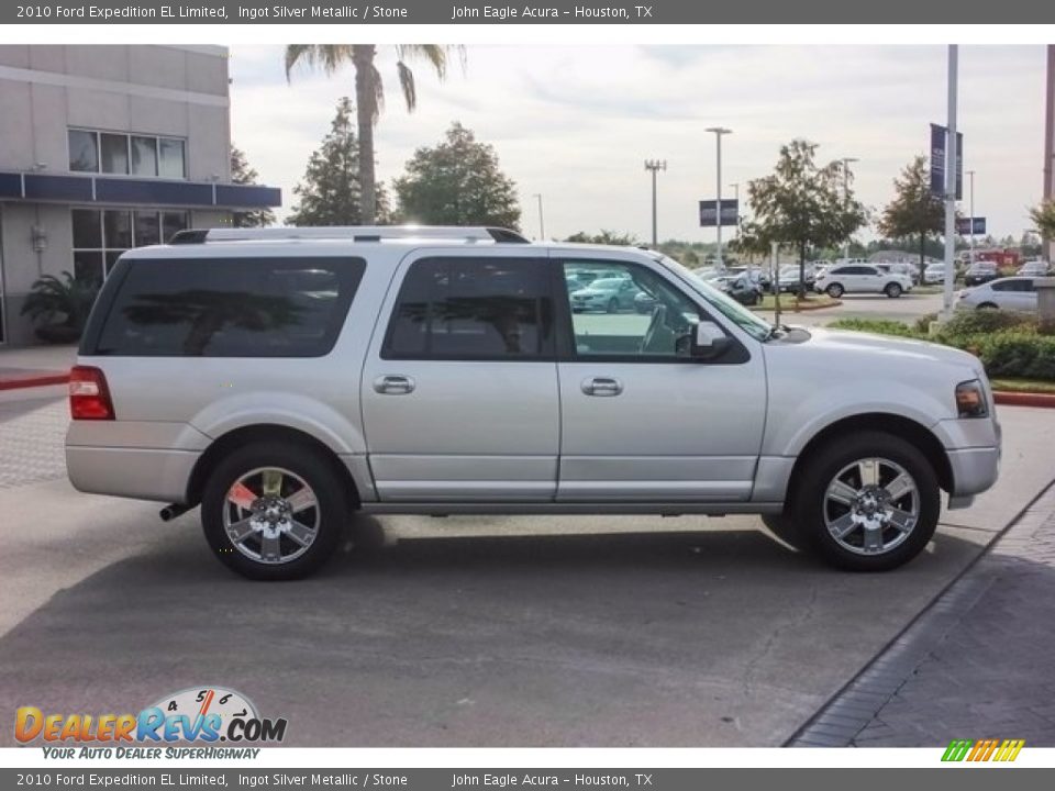 2010 Ford Expedition EL Limited Ingot Silver Metallic / Stone Photo #8