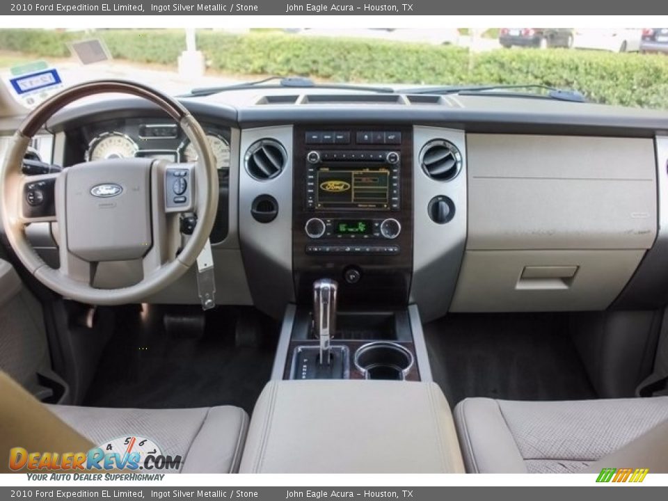 2010 Ford Expedition EL Limited Ingot Silver Metallic / Stone Photo #9