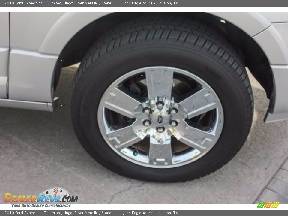2010 Ford Expedition EL Limited Ingot Silver Metallic / Stone Photo #10
