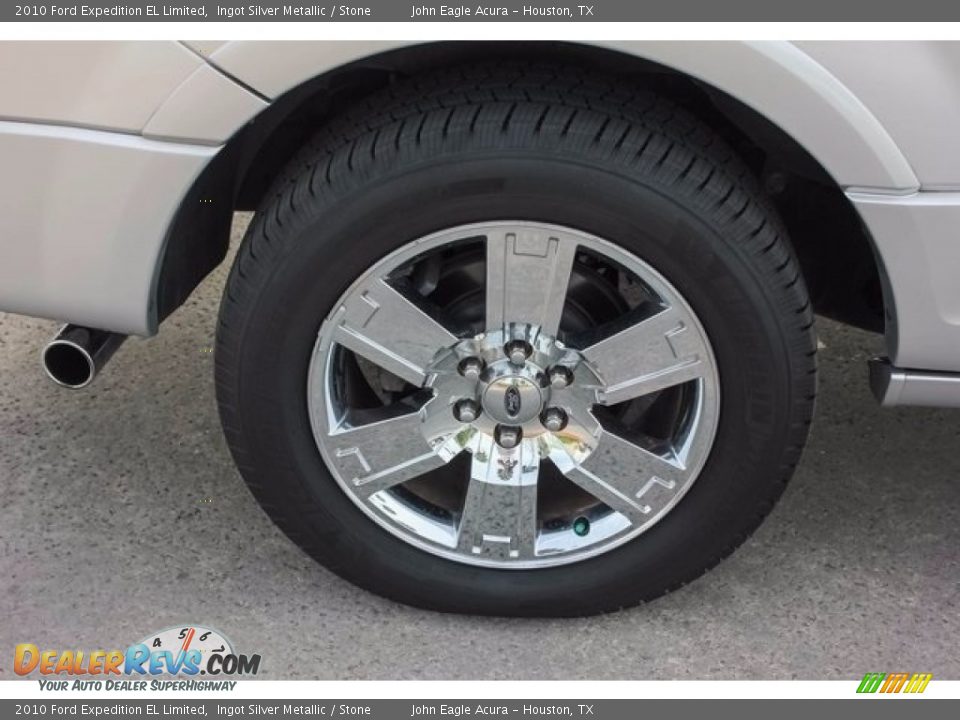 2010 Ford Expedition EL Limited Ingot Silver Metallic / Stone Photo #11