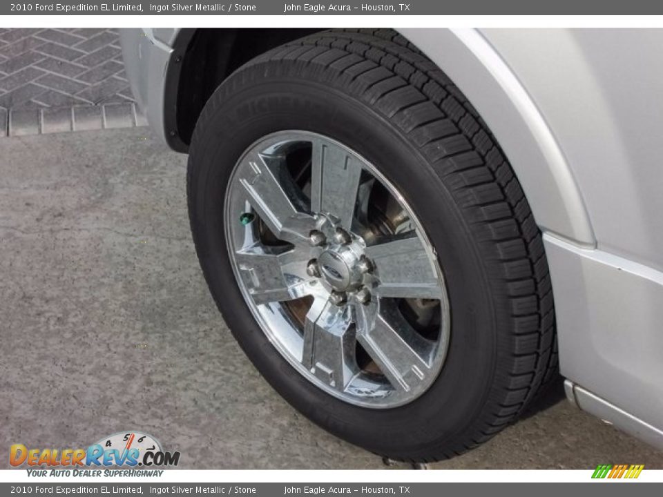 2010 Ford Expedition EL Limited Ingot Silver Metallic / Stone Photo #12