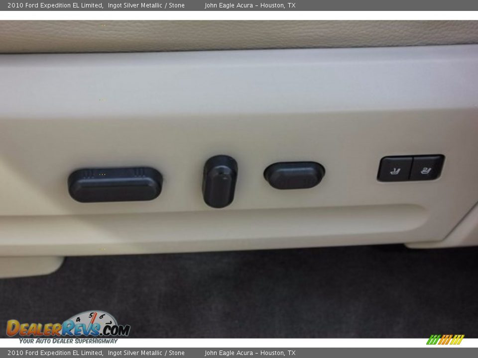 2010 Ford Expedition EL Limited Ingot Silver Metallic / Stone Photo #14
