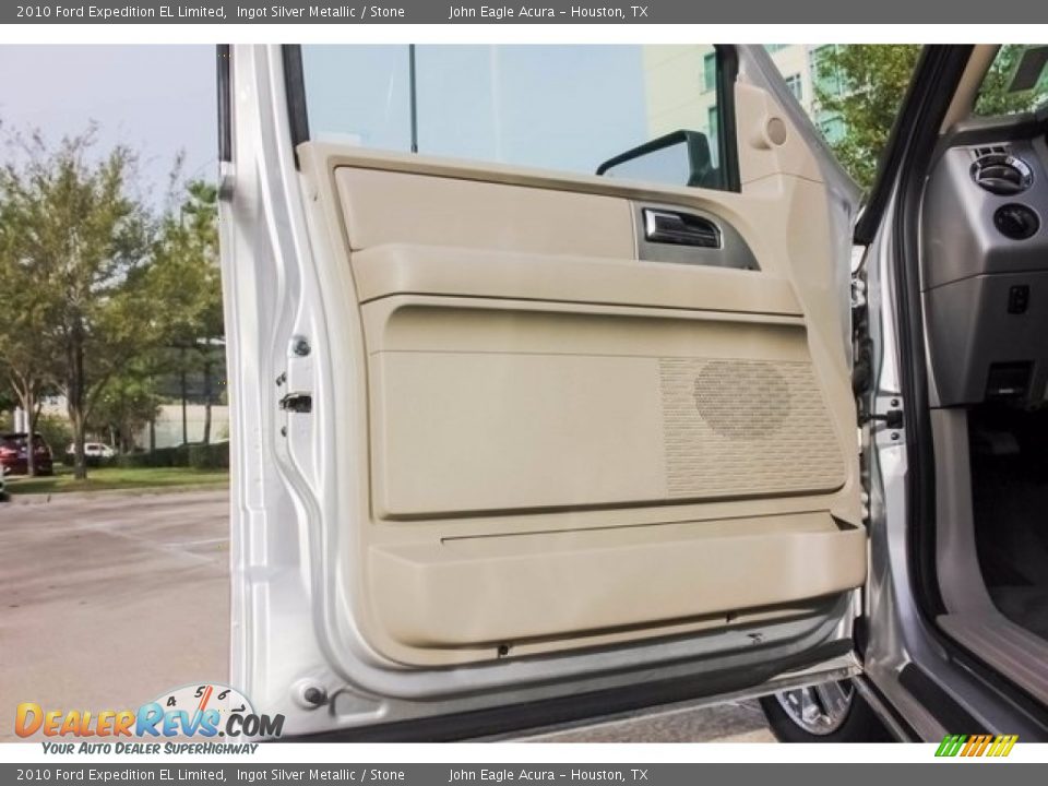 2010 Ford Expedition EL Limited Ingot Silver Metallic / Stone Photo #17