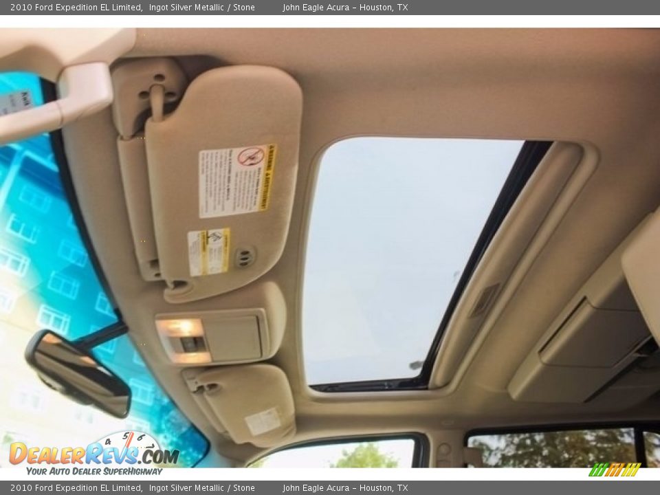 2010 Ford Expedition EL Limited Ingot Silver Metallic / Stone Photo #18