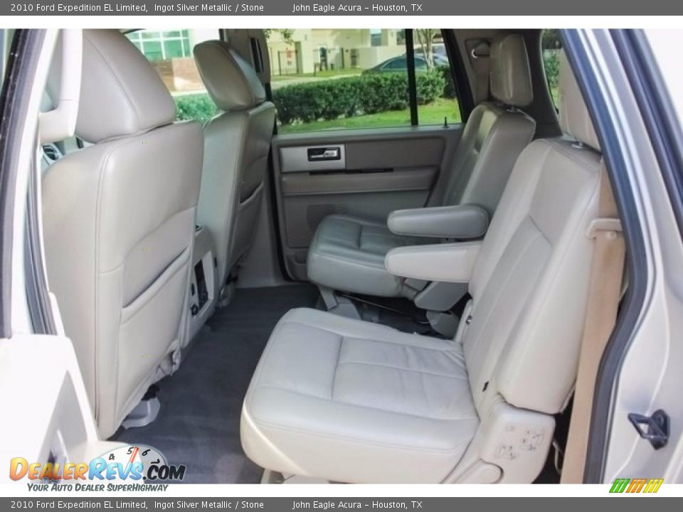 2010 Ford Expedition EL Limited Ingot Silver Metallic / Stone Photo #21