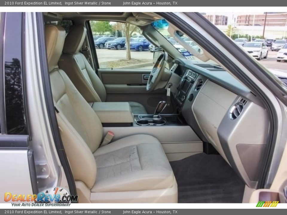 2010 Ford Expedition EL Limited Ingot Silver Metallic / Stone Photo #23