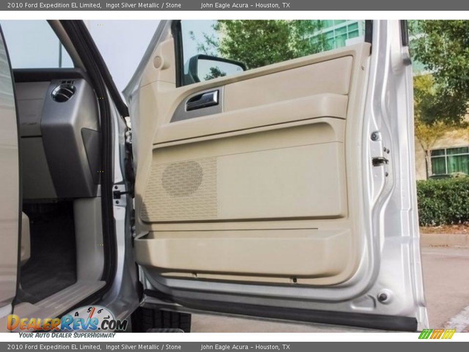 2010 Ford Expedition EL Limited Ingot Silver Metallic / Stone Photo #24