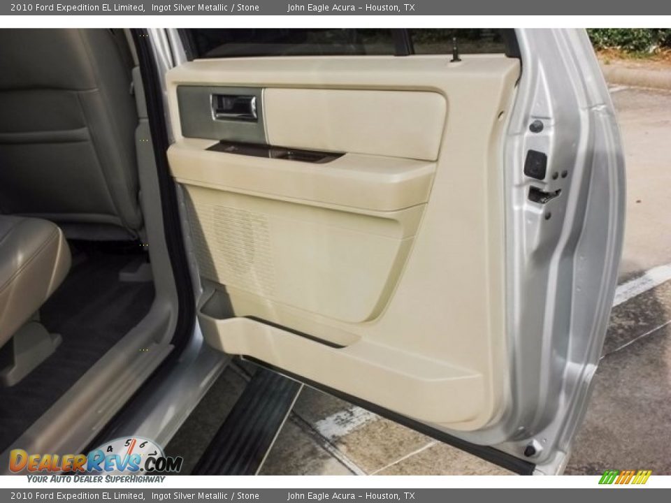 2010 Ford Expedition EL Limited Ingot Silver Metallic / Stone Photo #25