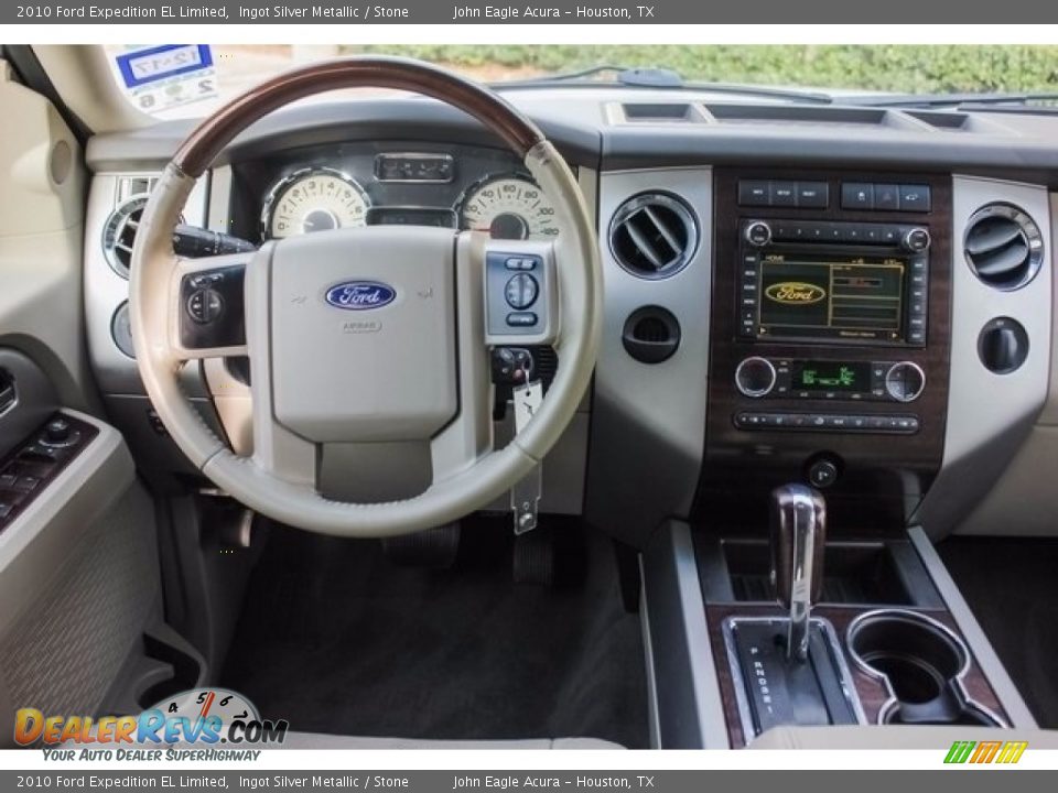 2010 Ford Expedition EL Limited Ingot Silver Metallic / Stone Photo #28