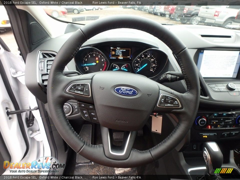 2018 Ford Escape SEL Steering Wheel Photo #17