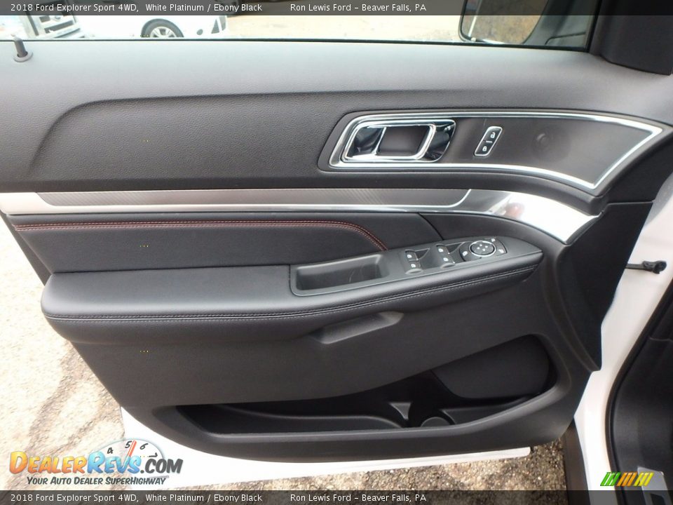 Door Panel of 2018 Ford Explorer Sport 4WD Photo #14