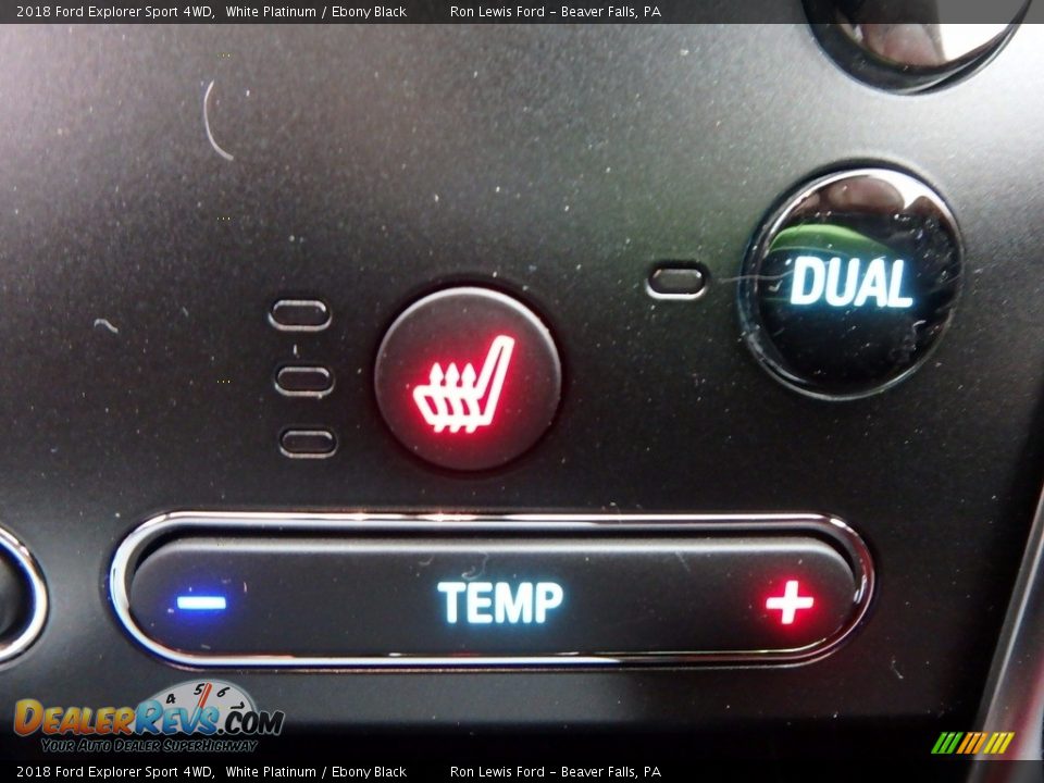 Controls of 2018 Ford Explorer Sport 4WD Photo #18