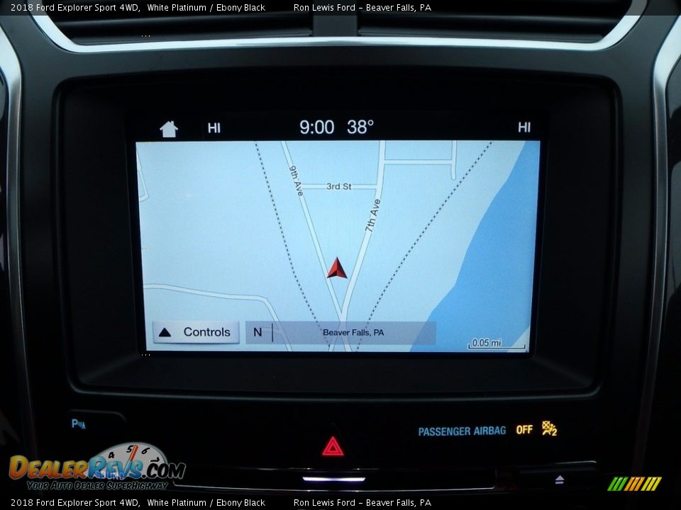 Navigation of 2018 Ford Explorer Sport 4WD Photo #19