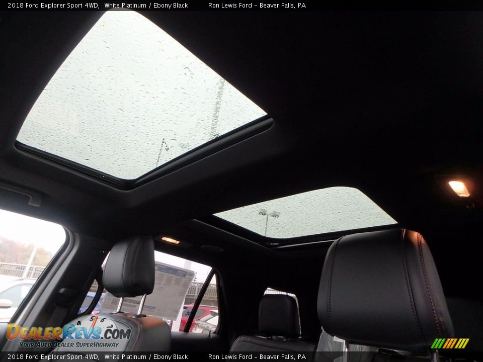 Sunroof of 2018 Ford Explorer Sport 4WD Photo #20