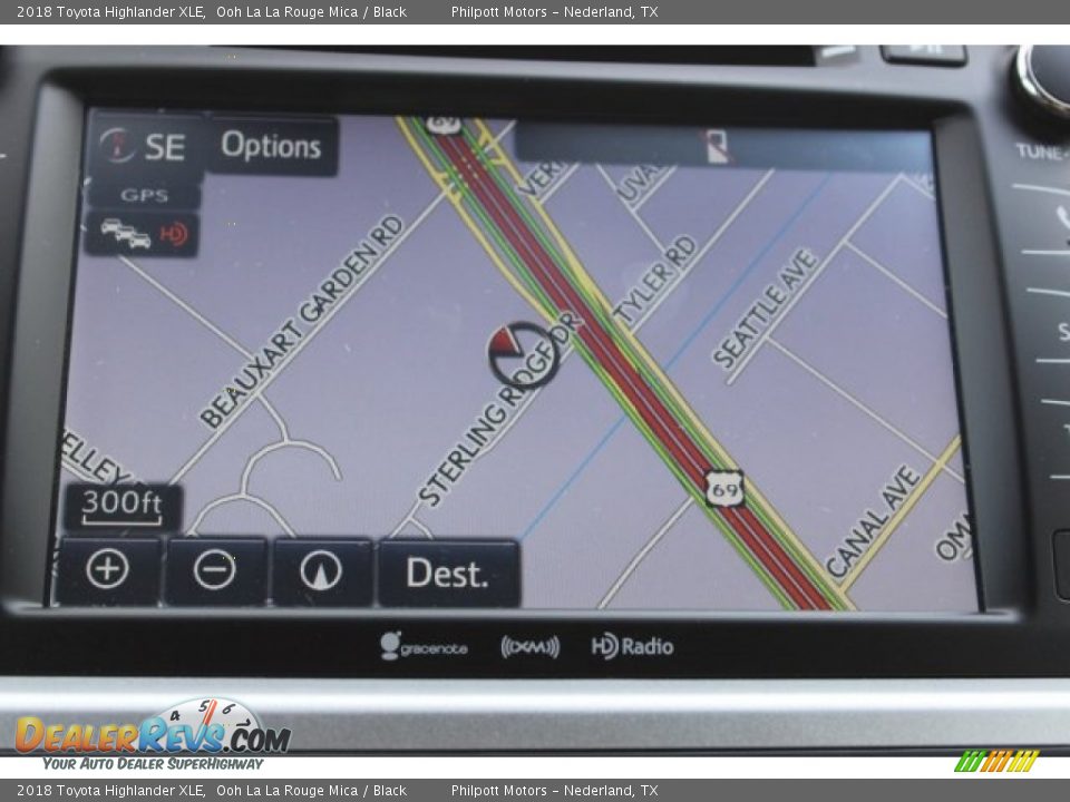 2018 Toyota Highlander XLE Ooh La La Rouge Mica / Black Photo #12