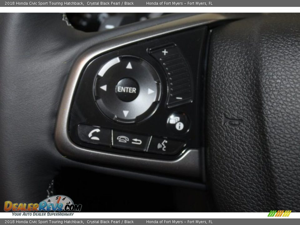 Controls of 2018 Honda Civic Sport Touring Hatchback Photo #13