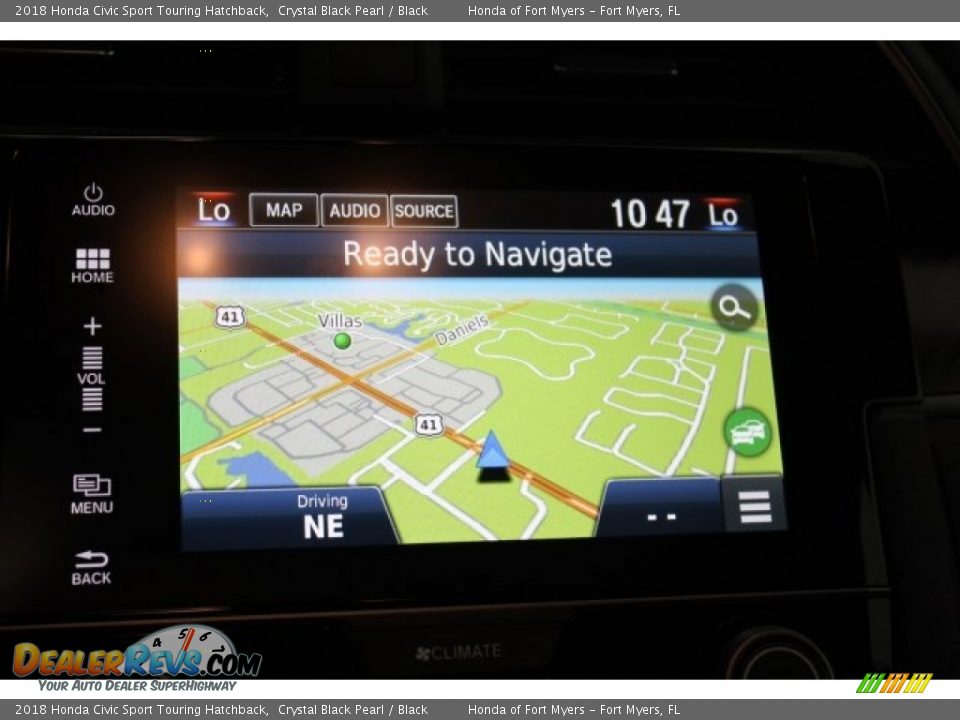 Navigation of 2018 Honda Civic Sport Touring Hatchback Photo #19