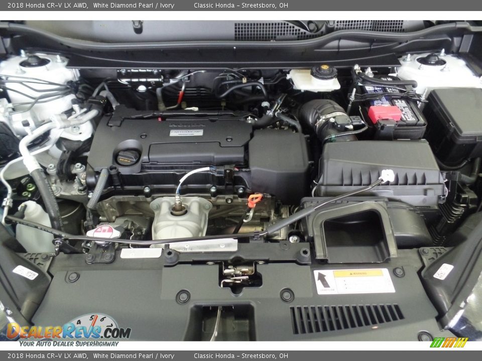 2018 Honda CR-V LX AWD 2.4 Liter DOHC 16-Valve i-VTEC 4 Cylinder Engine Photo #16