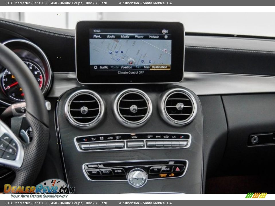 2018 Mercedes-Benz C 43 AMG 4Matic Coupe Black / Black Photo #5