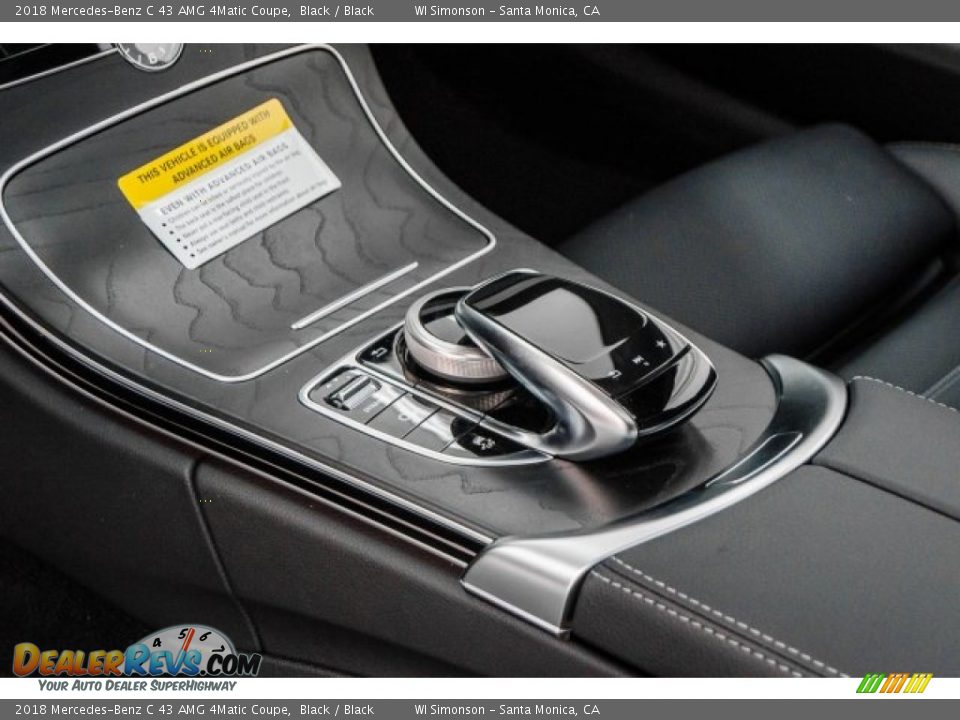 2018 Mercedes-Benz C 43 AMG 4Matic Coupe Black / Black Photo #7