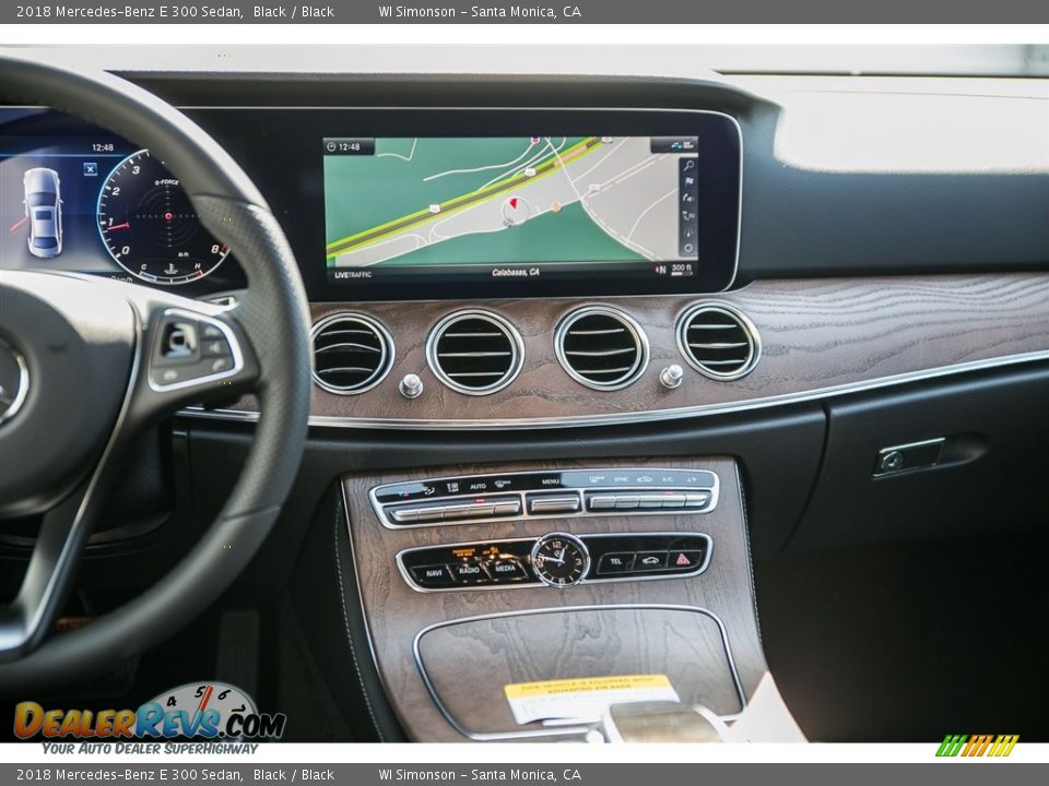 2018 Mercedes-Benz E 300 Sedan Black / Black Photo #6
