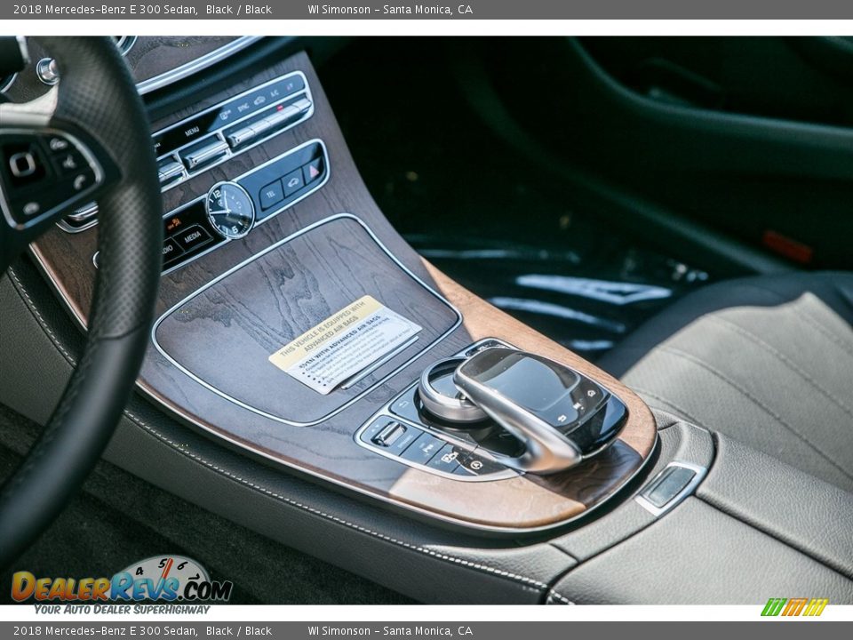 2018 Mercedes-Benz E 300 Sedan Black / Black Photo #7
