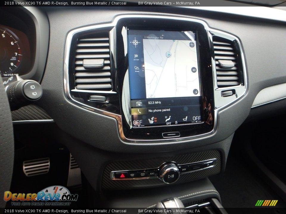 Controls of 2018 Volvo XC90 T6 AWD R-Design Photo #14