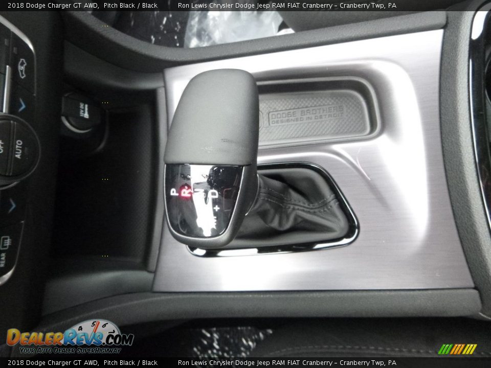 2018 Dodge Charger GT AWD Pitch Black / Black Photo #20