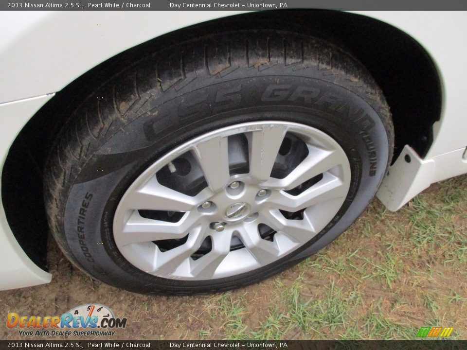 2013 Nissan Altima 2.5 SL Pearl White / Charcoal Photo #15